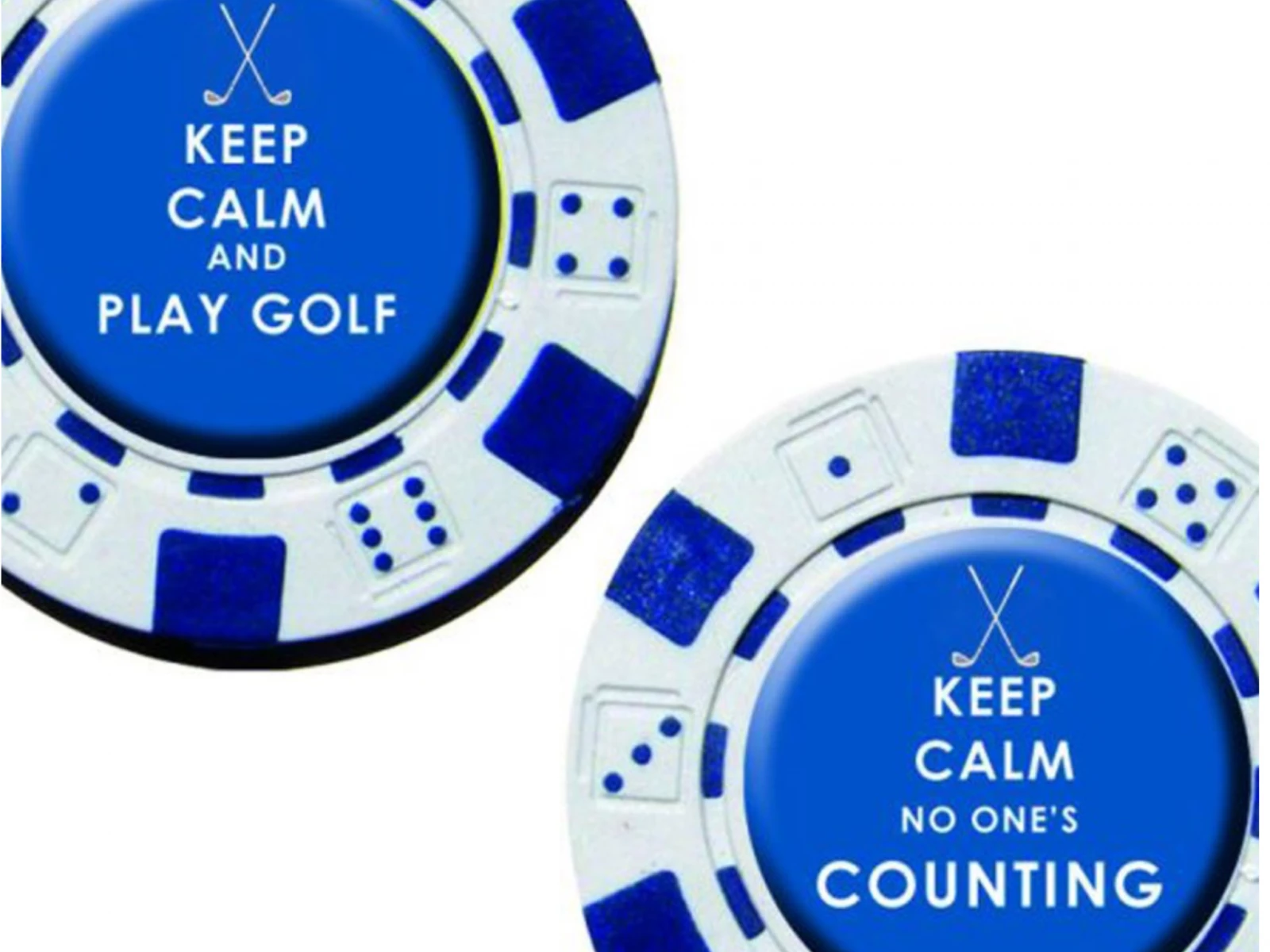 Keep Calm Poker Chip Markers - 2 Pack 3 Keep Calm Poker Chip Markers - 2 Pack