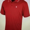 Island Green Essentials Junior Plain Polo Shirt - Red