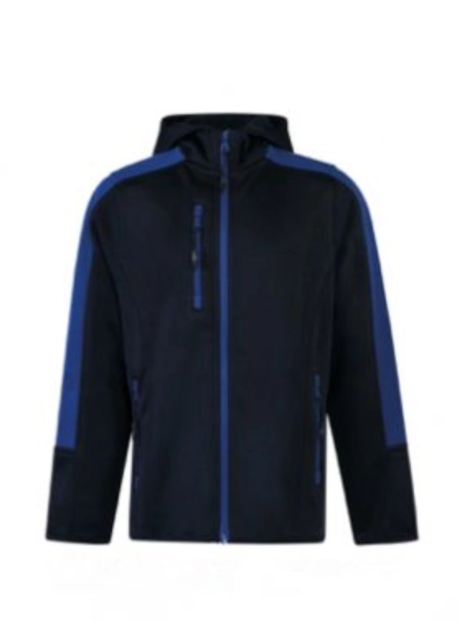 Murray Golf Soft Shell Junior Hoodie - Navy /Royal 3 Murray Golf Soft Shell Junior Hoodie - Navy /Royal