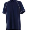 Murray Golf Piped Junior Polo Shirt - Navy / White -Golf Accessories Sales Store 2738904167
