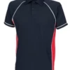 Murray Golf Contrast Junior Polo Shirt - Navy/Red/White -Golf Accessories Sales Store 2738925852