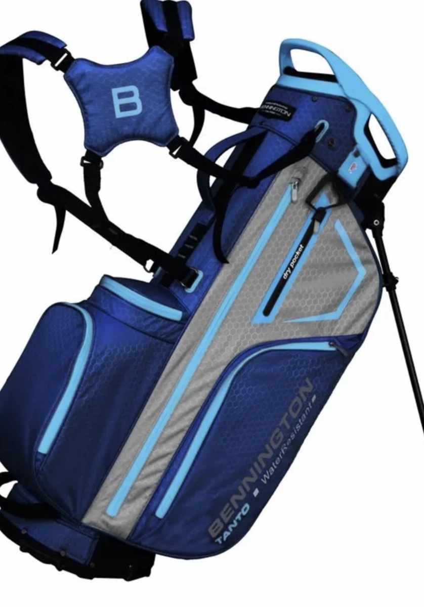 Bennington Tanto Stand Bag - Blue 3 Bennington Tanto Stand Bag - Blue