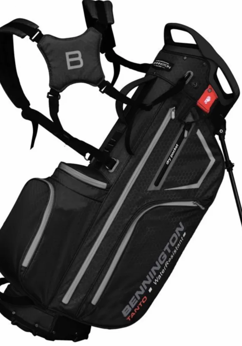 Bennington Tanto Stand Bag - Black 3 Bennington Tanto Stand Bag - Black