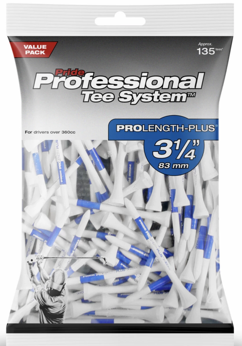 Pride Pts 3 1/4 Tee Pack - Blue 135 3 Pride Pts 3 1/4 Tee Pack - Blue 135