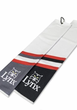 Lynx Golf Microfibre Tri- Fold Towel