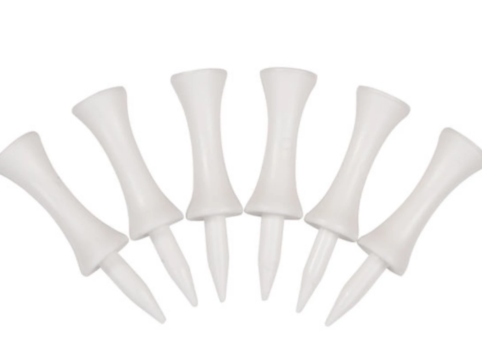 Longridge Plastic Castle Tees White 29Mm 3 Longridge Plastic Castle Tees White 29Mm