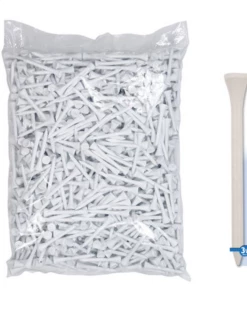 Masters 2 3/4 White Wooden Tees X 1000